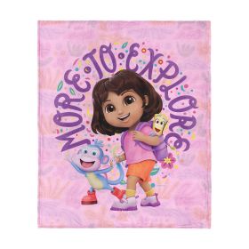 Dora the Explorer More to Explore Silk Touch Throw Blanket 50 x 60 inches