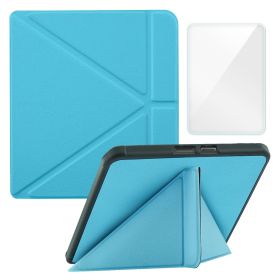 Smart Case Compatible with 8 Inch Kobo Forma Ereader(Model: N782, 2018 Release) (Color: SKY BLUE, Material: PU Leather)