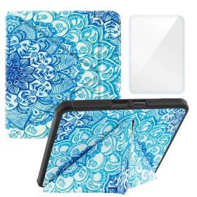 Smart Case Compatible with 8 Inch Kobo Forma Ereader(Model: N782, 2018 Release) (Color: Pattern, Material: PU Leather)