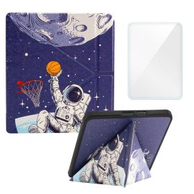 Smart Case Compatible with 8 Inch Kobo Forma Ereader(Model: N782, 2018 Release) (Color: Astronaut, Material: PU Leather)