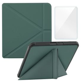 Smart Case Compatible with 8 Inch Kobo Forma Ereader(Model: N782, 2018 Release) (Color: Dark Green, Material: PU Leather)
