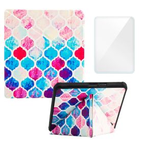 Smart Case Compatible with 8 Inch Kobo Forma Ereader(Model: N782, 2018 Release) (Color: Moroccan Love, Material: PU Leather)