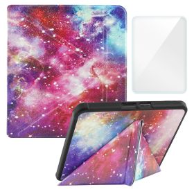 Smart Case Compatible with 8 Inch Kobo Forma Ereader(Model: N782, 2018 Release) (Color: Galaxy, Material: PU Leather)