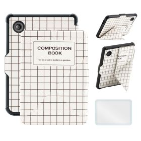 Case For 6" Kobo Clara Colour/BW (2024)/2E (2022) Ereader, Includes a Screen Protector - 6 Inch Premium PU Leather Cover with Auto Sleep/Wake (Color: Nordic Style, Material: PU Leather)