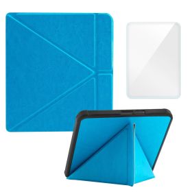 Smart Case Compatible with 8 Inch Kobo Forma Ereader(Model: N782, 2018 Release) (Color: Blue, Material: PU Leather)