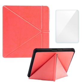 Smart Case Compatible with 8 Inch Kobo Forma Ereader(Model: N782, 2018 Release) (Color: Pink, Material: PU Leather)