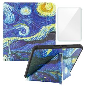 Smart Case Compatible with 8 Inch Kobo Forma Ereader(Model: N782, 2018 Release) (Color: Starry Sky, Material: PU Leather)
