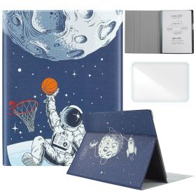 Case Compatible with Remarkable 2 Tablet, Multiple Angle,Stylus Holder,Includes a Screen Protector (Color: Astronaut, Material: PU Leather)